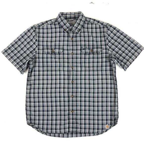 Carhartt Relaxed Fit Short Sleeve Button Front - Picture 1 of 8